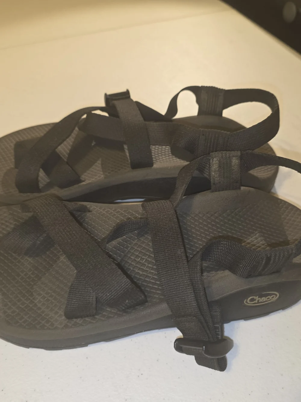 Chaco Men’s Black Strap Outdoor Adventure Sandals